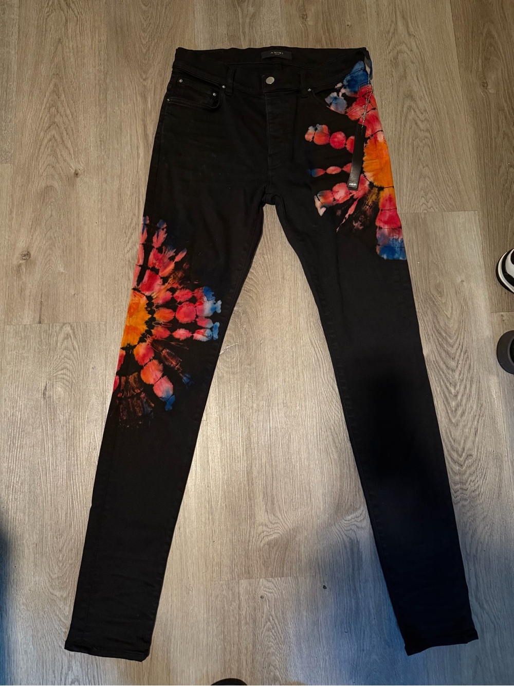 AMIRI Black Slim Denim Jeans